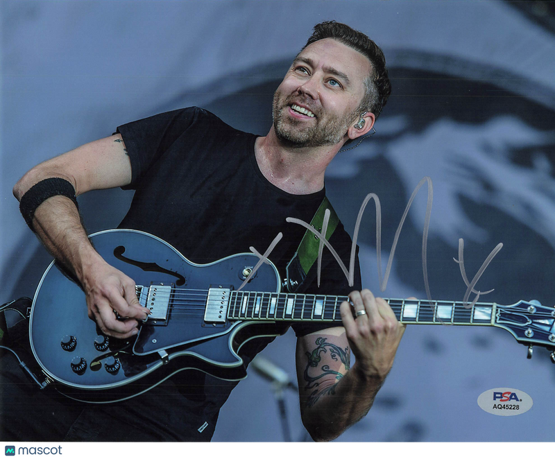 Tim McIlrath Signed 8x10 Photo PSA Autographed
