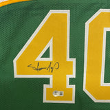 Shawn Kemp Signed Seattle Supersonics Jersey PSA