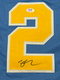 Lonzo Ball Signed UCLA Bruins Jersey PSA