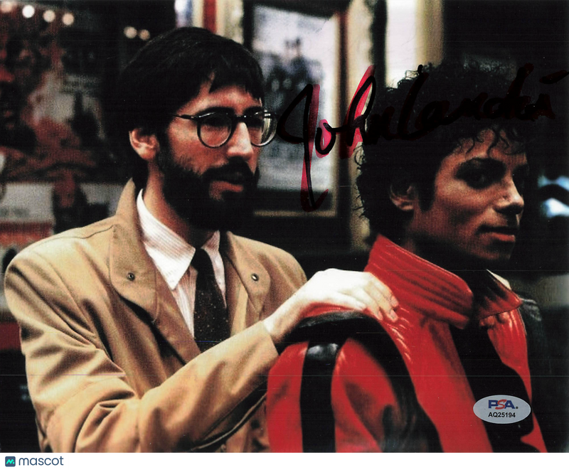 John Landis Signed 8x10 Photo PSA Autographed