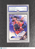 2016 Topps Series 1 Baseball #270 Pat Neshek Signed Card Auto PSA Slabbed Astros