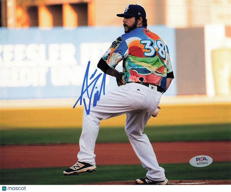 Aaron Wilkerson Biloxi Shuckers Signed 8x10 Photo PSA