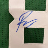 Kristaps Porzingis Signed Jersey PSA Boston Celtics Autographed