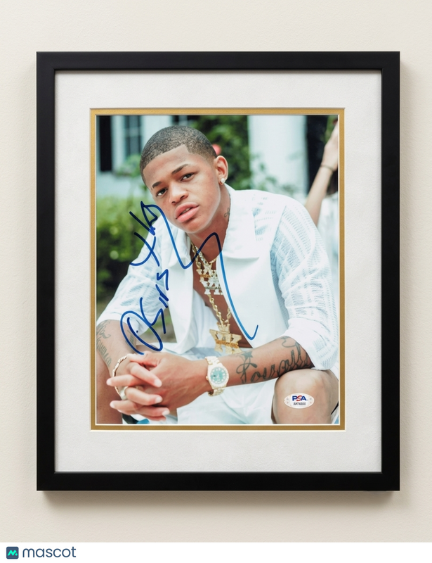 YK Osiris Signed 8x10 Custom Framed Photo PSA Autographed