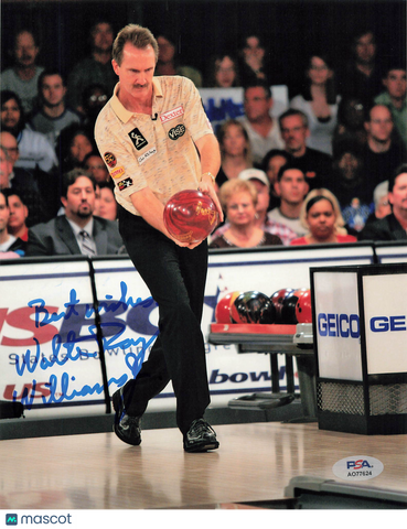 Walter Ray Williams Jr. Signed Bowling 8x10 Photo