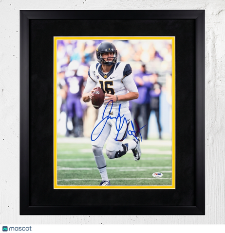 Jared Goff Signed California Golden Bears Football 11x14 Custom Framed Photo PSA