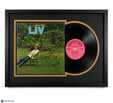 Livingston Taylor  Signed LIV Customed Framed Vinyl PSA Album Auth