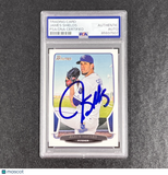 2013 Topps Bowman #124 James Shields Signed Card Auto PSA Slabbed KC Royals