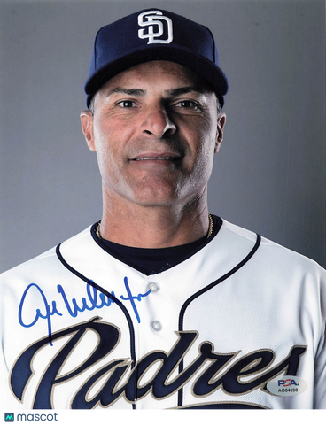 Jose Valentin San Diego Padres Signed 8x10 Photo PSA
