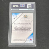 Matthew Broderick & Alan Ruck 2017 Topps Midland RockHounds#PN-FBN Signed Card PSA Autographed