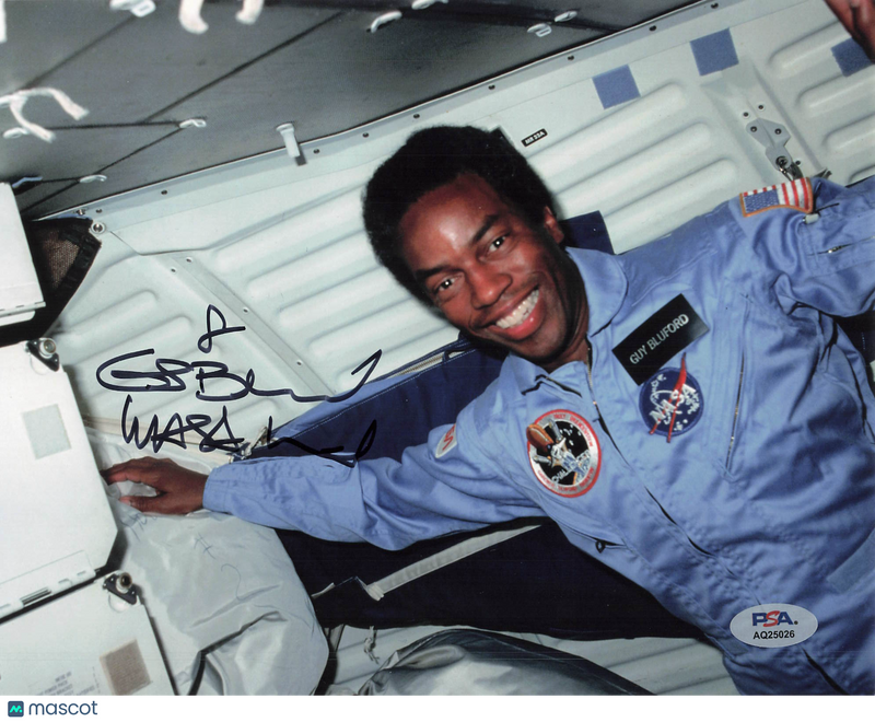 Guion Bluford Signed 8x10 Photo PSA Autographed