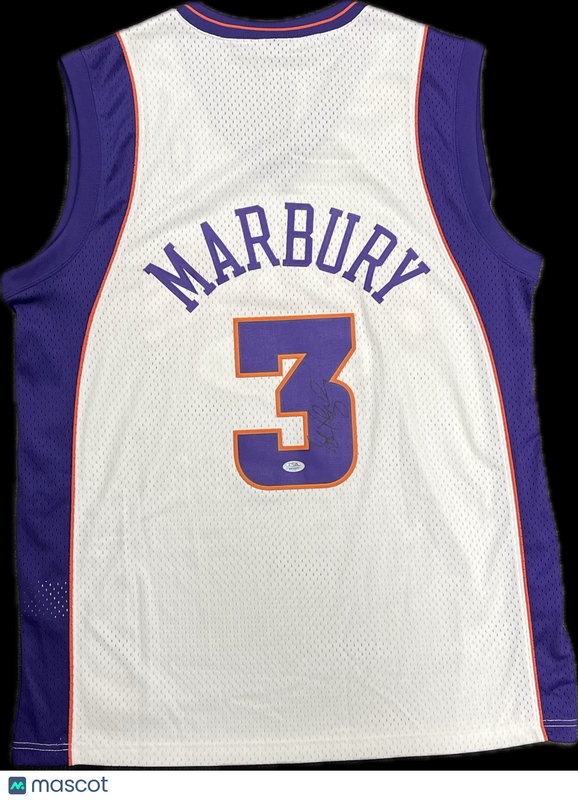 Stephon Marbury Signed Jersey PSA Phoenix Suns Autographed