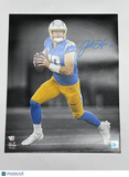 Justin Herbert Signed 16x20 Photo Fanatics Los Angeles Chargers