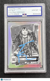 2025 Topps Chrome WWE Raw #99 IYO SKY Signed Card Auto 10 PSA Slabbed