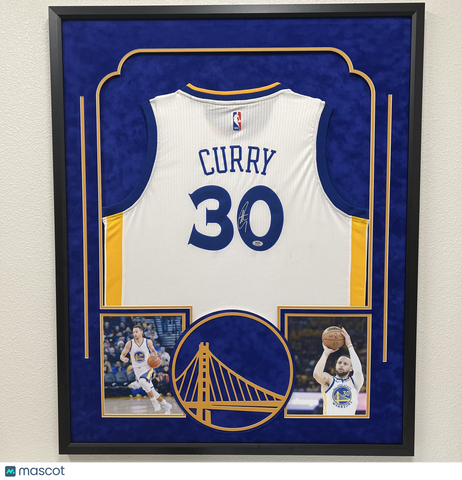 Stephen Curry Signed Jersey PSA Golden State Warriors Autographed