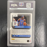 2022-23 Panini Donruss Basketball #101 Luguentz Dort signed card PSA