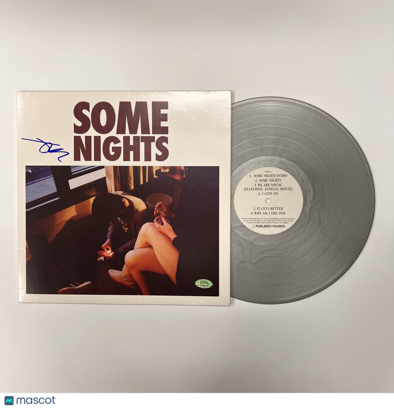 Jack Antonoff Signed Some Nights by fun. Vinyl Album PSA Authographed