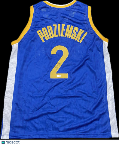 Brandin Podziemski Signed Golden State Warriors Jersey PSA
