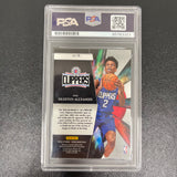2018-19 Panini Prizm #15 Shai Gilgeous-Alexander Signed Card PSA Thunder
