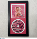 Megan Moroney Signed CD Cover Framed PSA/DNA Autographed Cloud 9