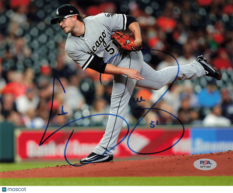 Carson Fulmer Chicago White Sox Signed 8x10 Photo PSA