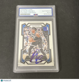 2023-24 Panini Prizm Basketball #212 Richaun Holmes signed card PSA
