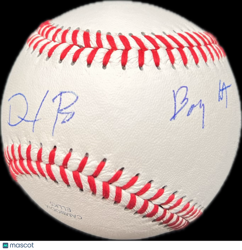 Dave Portnoy & Big Cat Signed Baseball PSA Barstool