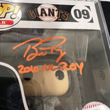 Buster Posey Signed Baseball #09 Funko Pop PSA Encapsulated Autographed