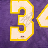 Shaquille O’Neal Signed Los Angeles Lakers Jersey PSA