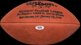 Joe Montana San Francisco 49ers Signed Football PSA Autographed