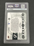 2022 Upper Deck MVP Pinpoints #PP17 Brayden Point signed card PSA 9 Auto A