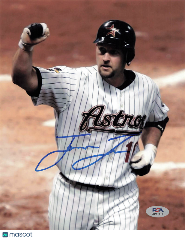 Jason Lane Houston Astros Signed 8x10 Photo PSA
