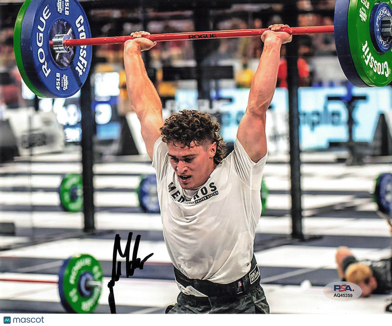 Justin Medeiros Signed CrossFit 8x10 Photo