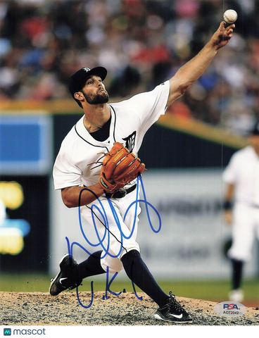 Daniel Norris Detroit Tigers Signed 8x10 Photo PSA