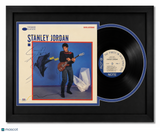 Stanley Jordan Signed Magic Touch Custom Framed Vinyl Album PSA Auth