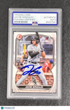 2023 Topps 1st Bowman #BD-167 Jacob Gonzalez Signed Card Auto PSA Slabbed Sox