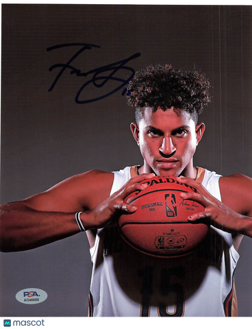 Frank Jackson New Orleans Pelicans Signed Basketball 8x10 Photo