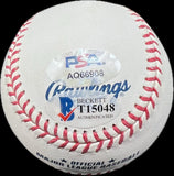 Mark McGwire Signed MLB Baseball PSA Oakland Athletics