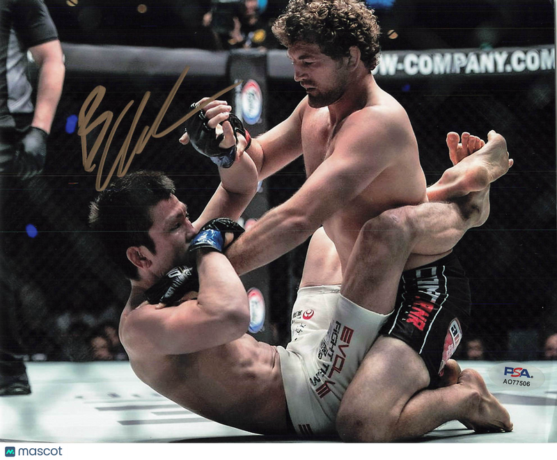 Ben Askren Signed 8x10 Photo PSA Wrestling