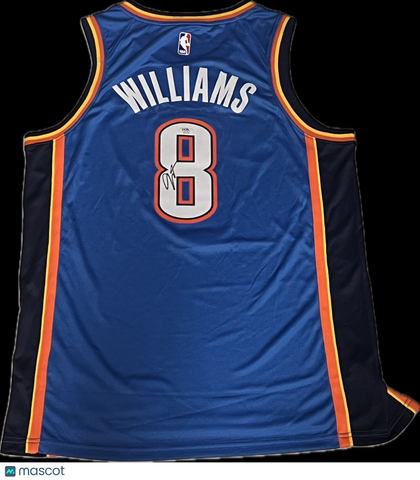 Jalen Williams Signed Oklahoma City Thunder Jersey PSA