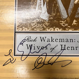 Rick Wakeman Signed The Six Wives of Henry VIII Custom Framed Vinyl PSA Album