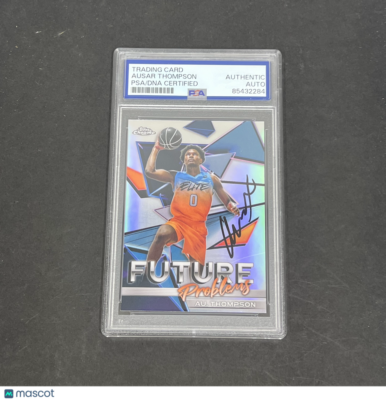 Ausar Thompson 2022 Topps Future Problems#FP-8 Signed Card PSA Autographed