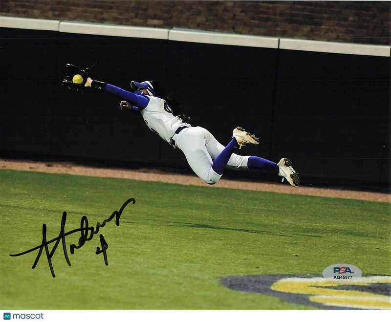 Aliyah Andrews LSU Tigers Signed 8x10 Photo PSA Auth