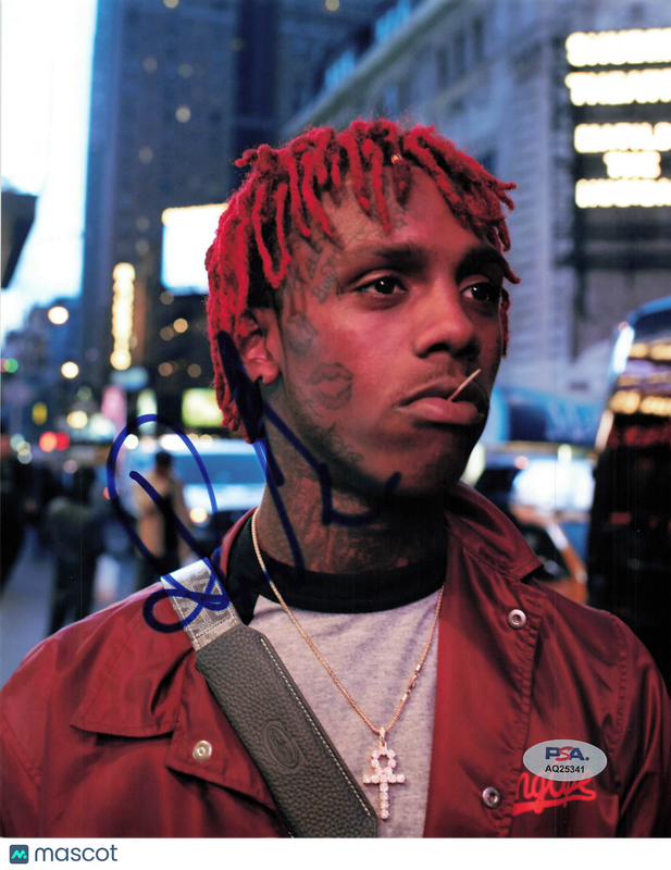 Famous Dex 8x10 Photo PSA Autographed