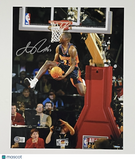 Jason Richardson Golden State Warriors Signed Basketball 11x14 Photo BAS