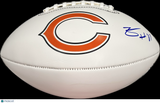 Zavion Thomas Chicago Bears Signed Football PSA Autographed