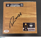 Andre Jackson Jr UConn Huskies Signed Floorboard NCAA PSA