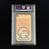 1969-70 TCG #98 Walt Frazier  Signed Card Auto 10 PSA Slabbed Knicks