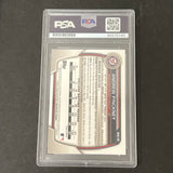 2023-24 Topps Chrome Sky Blue #BDC-40 Andrew Pinckney signed card PSA Auto Nats