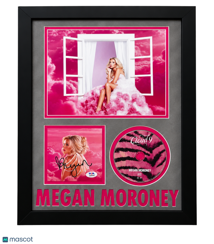 Megan Moroney Signed Framed CD Cloud 9 JSA Autographed